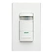 Leviton IPP15-1LW Decora Manual-On Occupancy Sensor, Single Pole, 3-Way or More Applications, 180-Degree Field of View, 15A-White