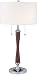 Bonny Table Lamp In Cherry Wood Finish