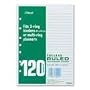 Mead(R) College-Ruled Notebook Filler Paper, 5 1/2in. x 8 1/2in., 7-Hole Punched, Pack Of 120 Sheets