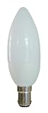 Memolux 4 Pack Low Energy Bulb 12W Mini Candle SBC (Colour Light Cool Daylight 6500 Kelvins)