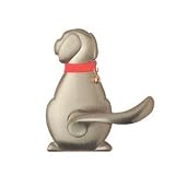 長沢製作所 わんにゃんレバーハンドル60 Dog-1 空錠 バックセット60mm TX-W10B-WB(ホワイトブロンズ)