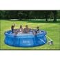 8ft Transparent Pool Blue