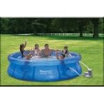 8ft Transparent Pool Blue