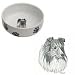   - Sheltie Paw Print Bowl, Porcelain by Rosalinde (7 in. x 2.5 in. deep)
