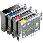 Epson Stylus printer original ink inkjet print cartridge high capacity T0444 Yellow