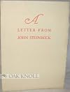 A letter from John Steinbeck
