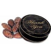 1 and 1 2 lb Smoked Almonds Tin - Thank You by Catoctin Kettle Korn