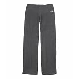 Women’s TKA 100 Microvelour Pants – Womens Graphite Grey Heather Large Reg by The North Face