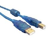 20 Foot A/B Hi-Speed USB 2.0 Cable with Gold Connectors and a Ferrite Core