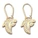 Atlanta Falcons Team Logo Earrings In 14kt Gold