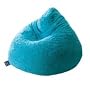 FLUFFY Sitzsack Bean Bag, 120 Liter, t�rkis von Magma Heimtex