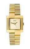 D&G Dolce & Gabbana Women's Three-hand Square watch #DW0398