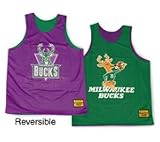Milwaukee Bucks Reversible Logo Evolution Jersey