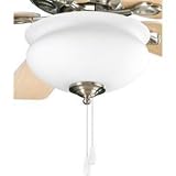 Progress Lighting P2622 09 Two Light Lawford Fan Light Kit with Etched Opal Style Glass, Brushed Nickel 2148kA57L4L. SL160 Progress Lighting P2622 09 Two Light Lawford Fan Light Kit with Etched Opal Style Glass, Brushed Nickel