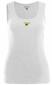 Dallas Stars Womens Fan Tank Top (White) - Small