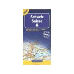 K�mmerly & Frey Karten, Schweiz, Offizielle Stra�enkarte des Touringclub der Schweiz: T.C.S.Map - 1: 301, 000 (European maps)