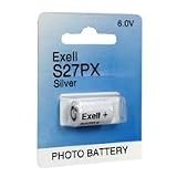 Adorama PX27 Battery, 6 volt Silver.