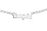 Children's Diamond Sterling Silver Angel Necklace