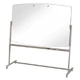 Quartet 3640TE Quartet Reversible Mobile Presentation Easel, Dry-Erase, 72 x 48, White/Neutral
