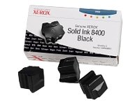 Xerox 108R00604 Black Solid Ink (3 Sticks, Phaser 8400-Series Printers)
