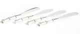 Godinger Set of 4 Bamboo Pate Knives