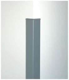Corner Guard, 4 ft, Aluminum, Blue