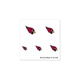 Arizona Cardinals Official Logo Fingernail Tattoos