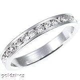 1.0ct Cz Simulated Diamond Eternity Wedding, Engagement Ring