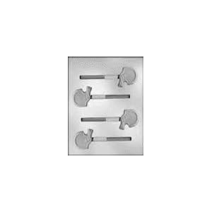 Buy 2 1 4 inch Football Helmet Suckers Chocolate Candy Mold now!