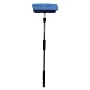 Carrand 93089 10" Wash Brush (Blue Fiber), Alum. Ext. Hdle (Chrome)- up to 65", Insta-Shut off