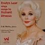 Evelyn Lear Sings Songs By Richard Strauss