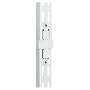 Rubbermaid 3H93 Configurations 25-Inch Upright Extension with Connector, White