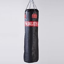 Blitz Sport 4ft Leather Punch Bag