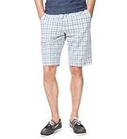 Blue Harbour Pure Cotton Seersucker Checked Shorts