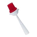 Design Silikon Backpinsel CHEF weiß - mit weißer Mütze