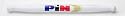 Chef's Delight 18-Inch Solid Aluminum French Rolling Pin, White