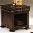 Cherry Finish Louis Phillipe Style End Table By Coaster Furniture