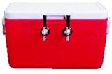 Double Faucet Beer Keg Cooler