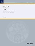 SCHOTT ROTA NINO - TRIO - CLARINET, CELLO AND PIANO