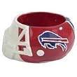 Buffalo Bills 3"x5" Ceramic Helmet Soup/Dip/Party Bowl - Set of 2 - NFL Football