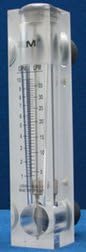 Rotameter Flow Meter, Panel Mount, 0.5-5GPM