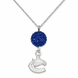 Vancouver Canucks Ovation Crystal Necklace