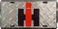 International Harvester License Plate (Diamond Plate)