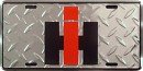International Harvester License Plate (Diamond Plate)