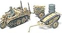 Tamiya 1/48 Kettenkraftrad w/cart & Goliath # 32502