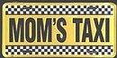 Moms Taxi License Plate