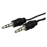 3.5mm Stereo Audio extended Cable M/M, 6 FT