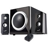 Genius SW-i2 2.1 Speaker System, Black