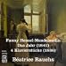 Music Tracks : Fanny Hensel-Mendelssohn: Das Jahr; 4 Klavierstücke
