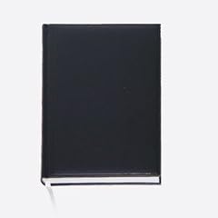 Buchkalender A5 1 Tag auf einer Seite schwarz Kalendarium 2012